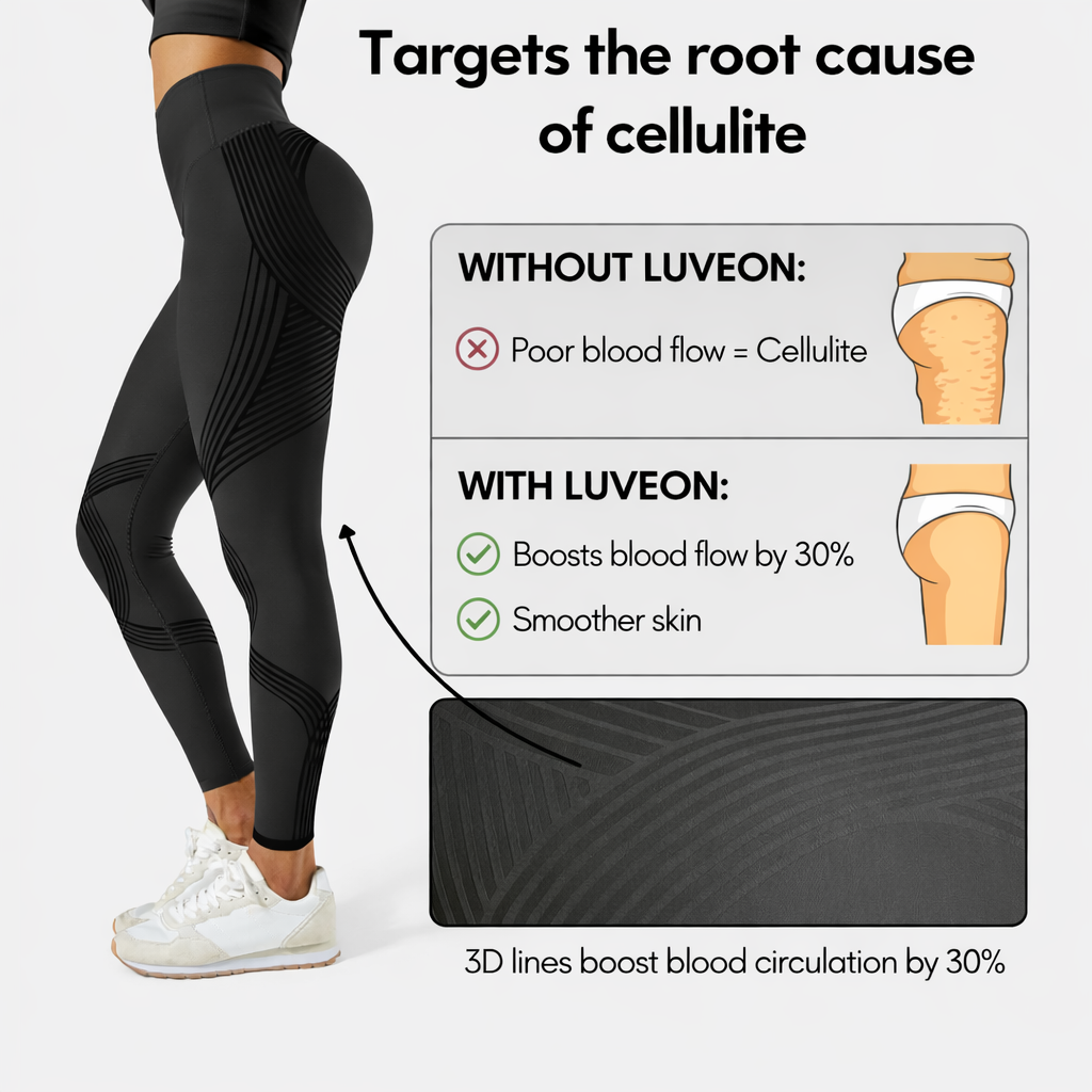 Luvea 3D Leggings – Redefine your silhouette effortlessly
